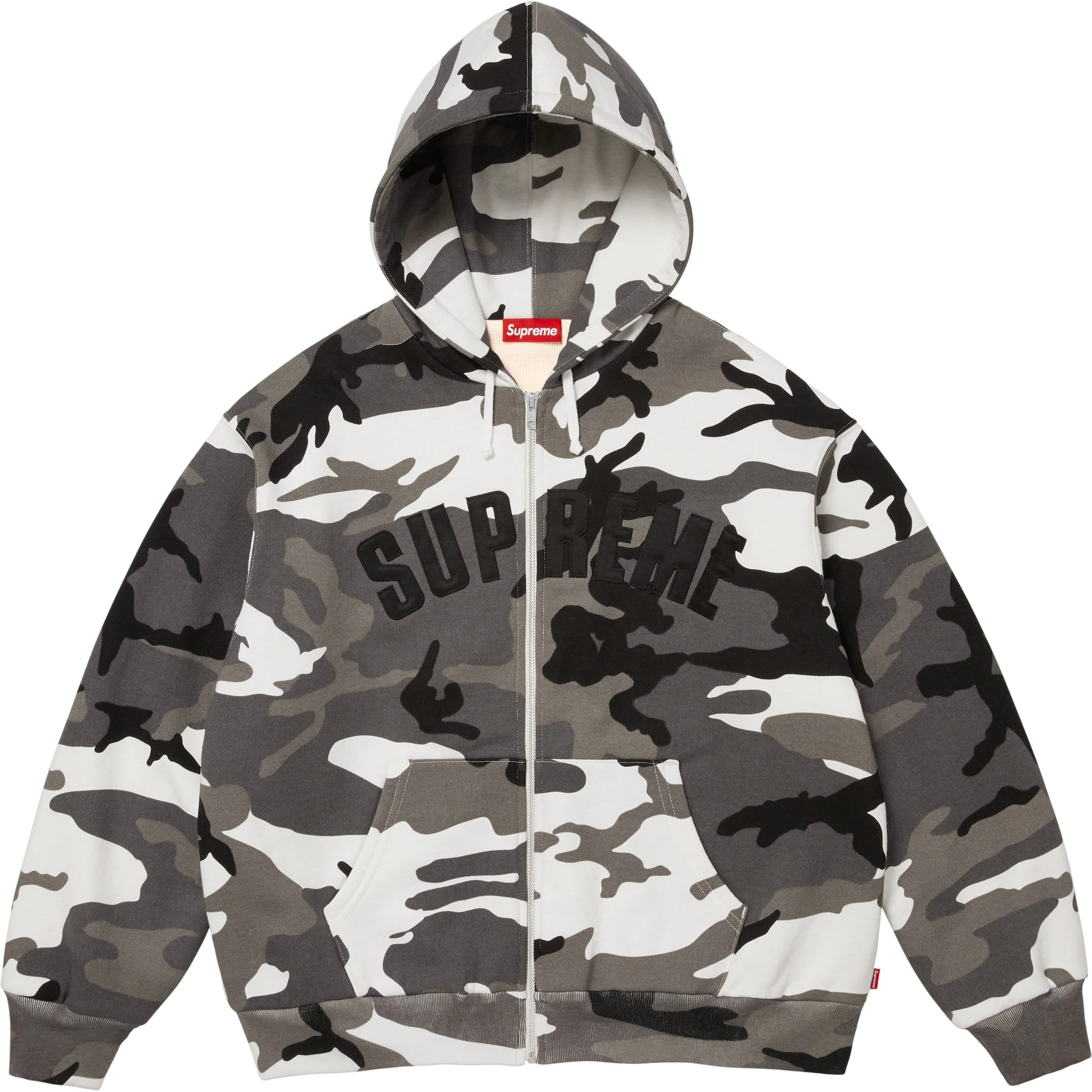 Arc Thermal Lined Zip Up Hooded Sweatshirt view 8